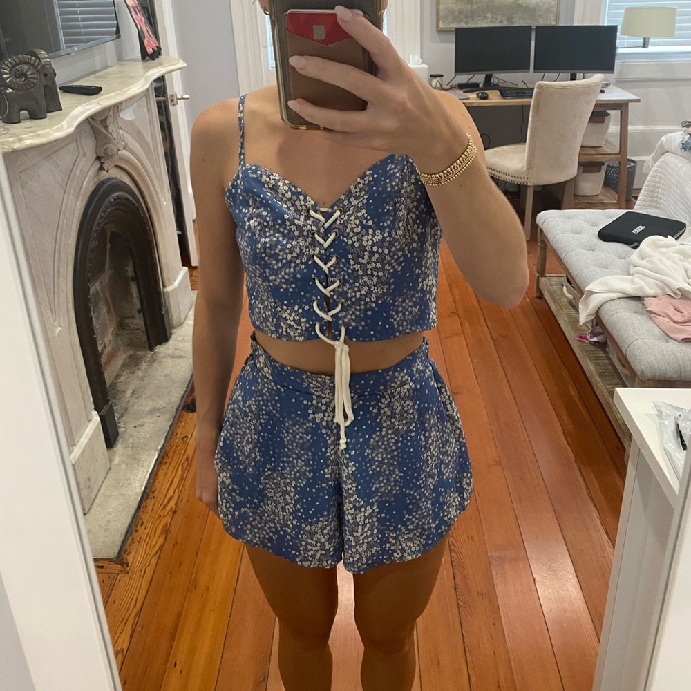 Illa Illa Blue Floral Set
